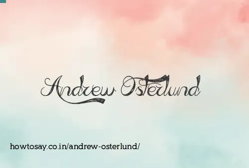 Andrew Osterlund