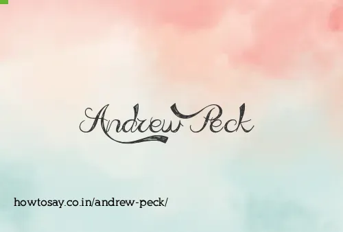 Andrew Peck