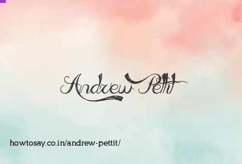 Andrew Pettit