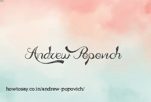 Andrew Popovich