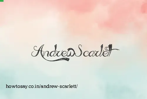 Andrew Scarlett