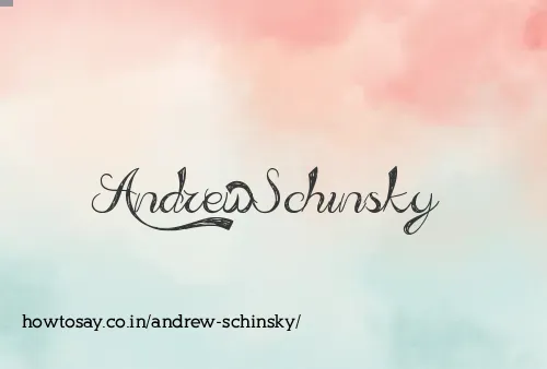 Andrew Schinsky