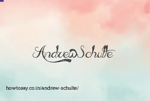 Andrew Schulte