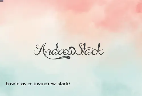 Andrew Stack