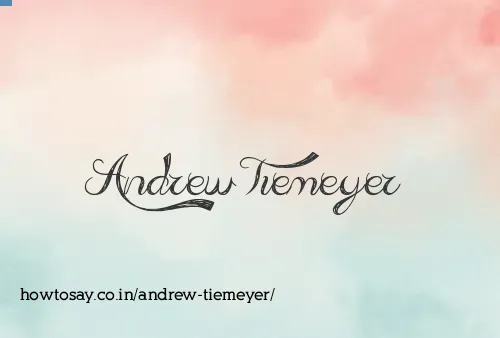 Andrew Tiemeyer