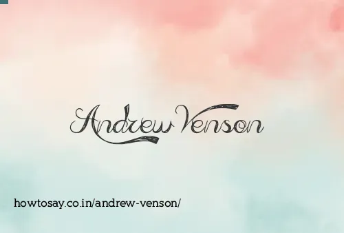 Andrew Venson