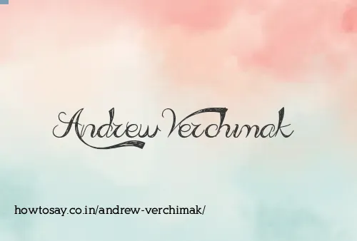 Andrew Verchimak