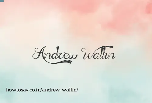 Andrew Wallin