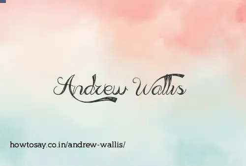 Andrew Wallis