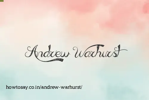 Andrew Warhurst