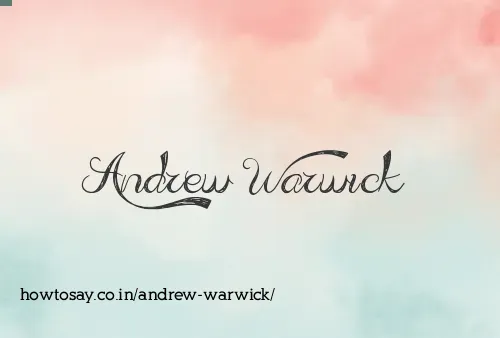 Andrew Warwick
