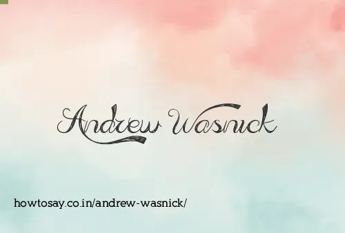 Andrew Wasnick