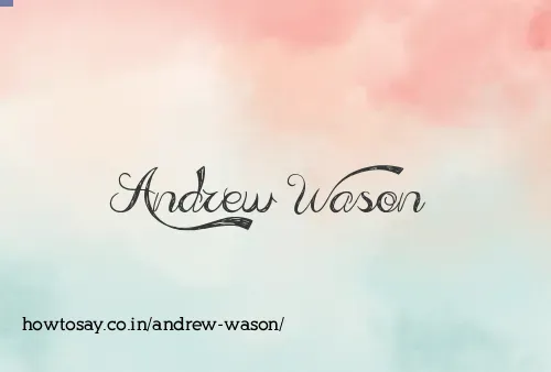 Andrew Wason