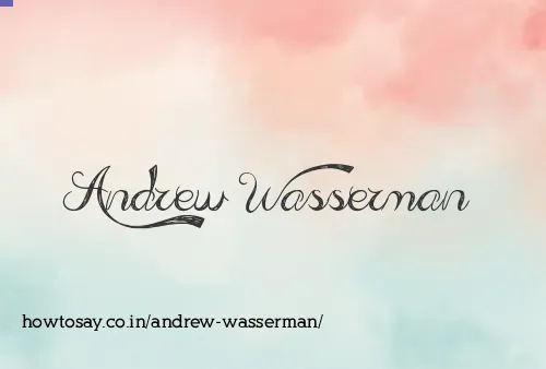 Andrew Wasserman