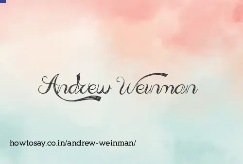 Andrew Weinman