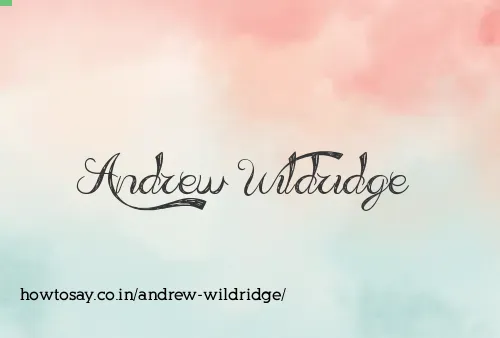 Andrew Wildridge