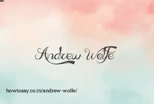 Andrew Wolfe
