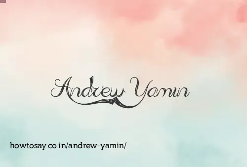 Andrew Yamin