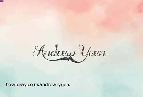 Andrew Yuen