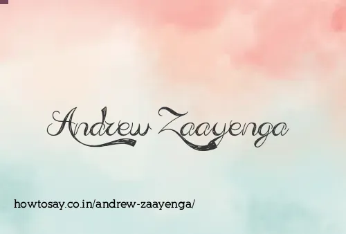 Andrew Zaayenga