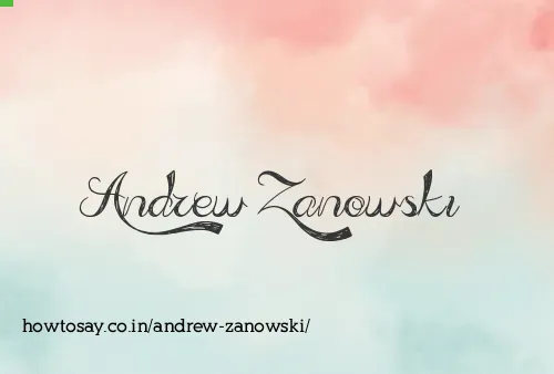 Andrew Zanowski