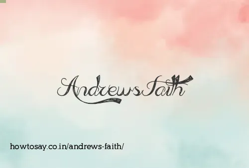 Andrews Faith