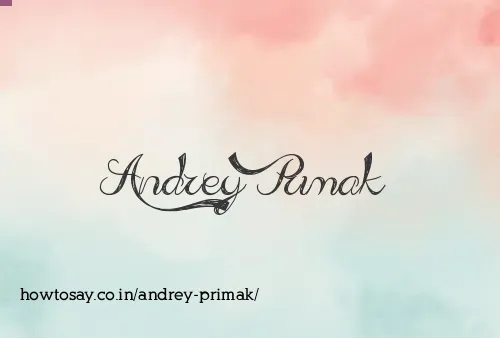 Andrey Primak