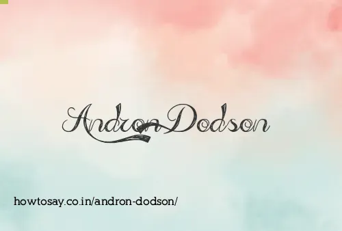 Andron Dodson