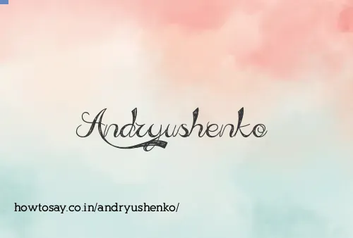 Andryushenko