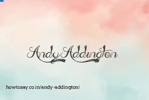 Andy Addington