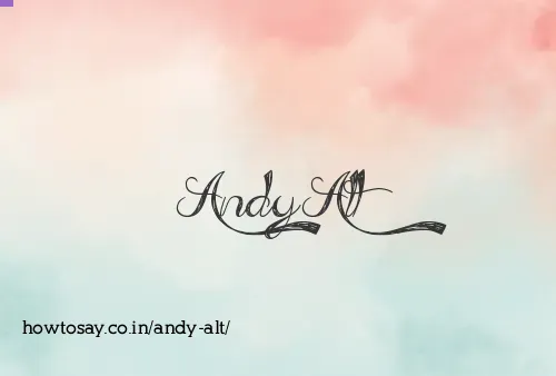 Andy Alt