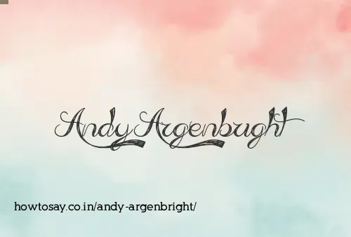 Andy Argenbright