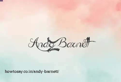 Andy Barnett