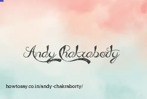Andy Chakraborty