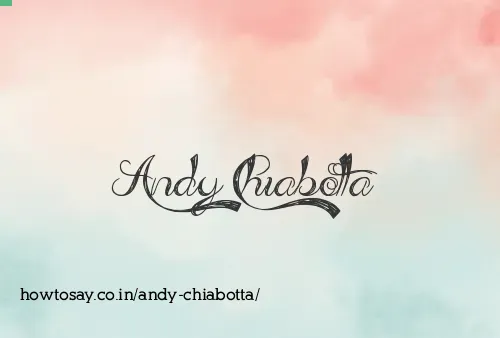Andy Chiabotta