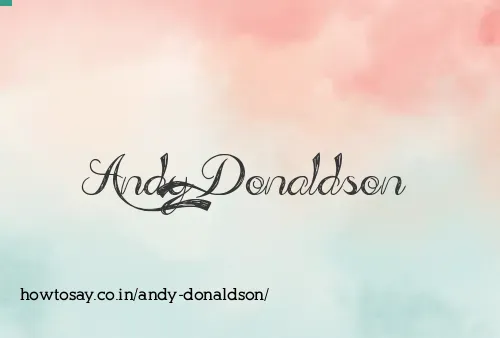 Andy Donaldson