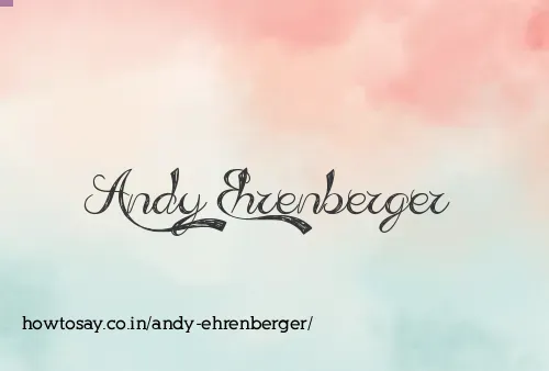 Andy Ehrenberger