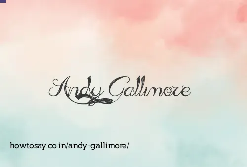 Andy Gallimore