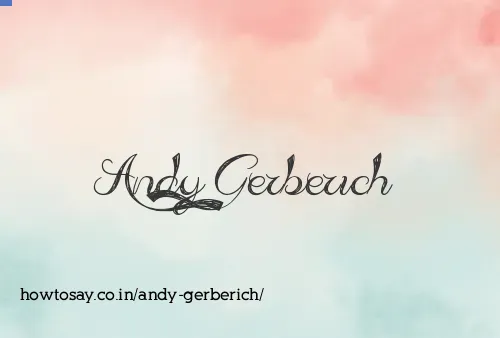 Andy Gerberich