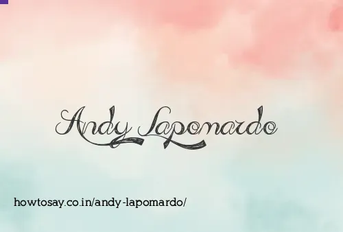 Andy Lapomardo
