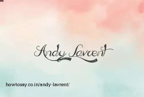 Andy Lavrent