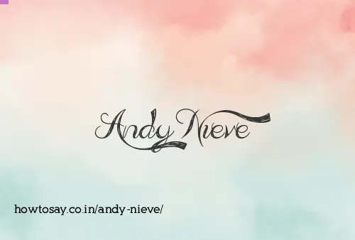 Andy Nieve