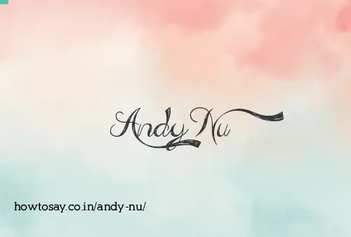 Andy Nu