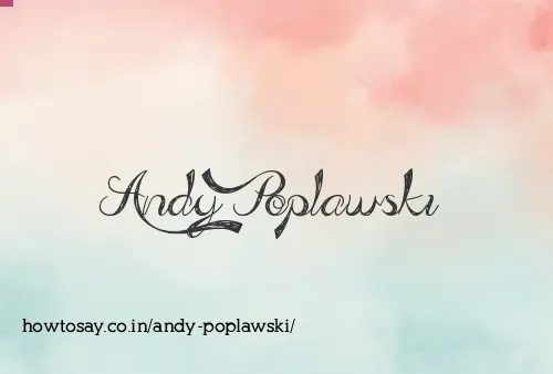 Andy Poplawski