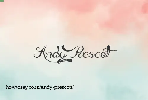 Andy Prescott