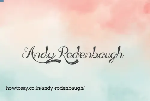 Andy Rodenbaugh