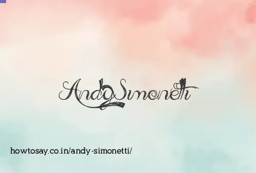 Andy Simonetti