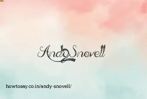 Andy Snovell