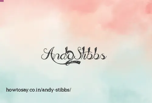Andy Stibbs