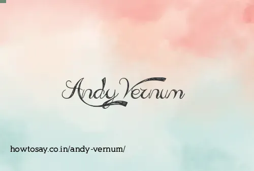Andy Vernum